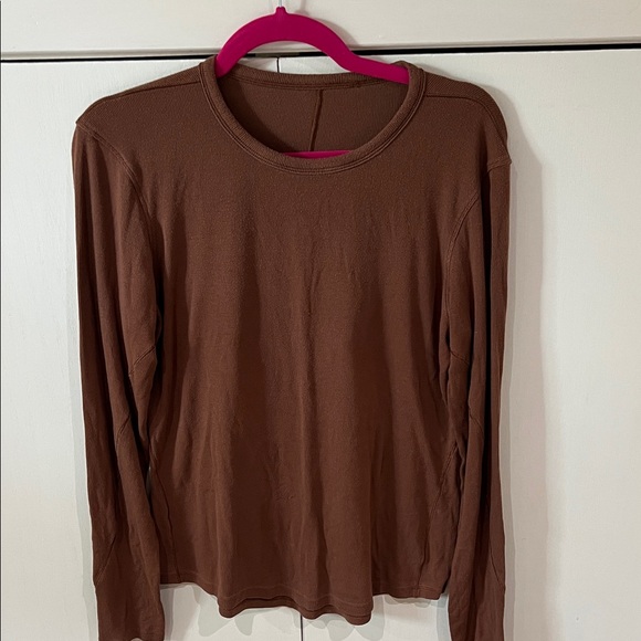 Classic Brown Long Sleeve Top - Picture 1 of 1
